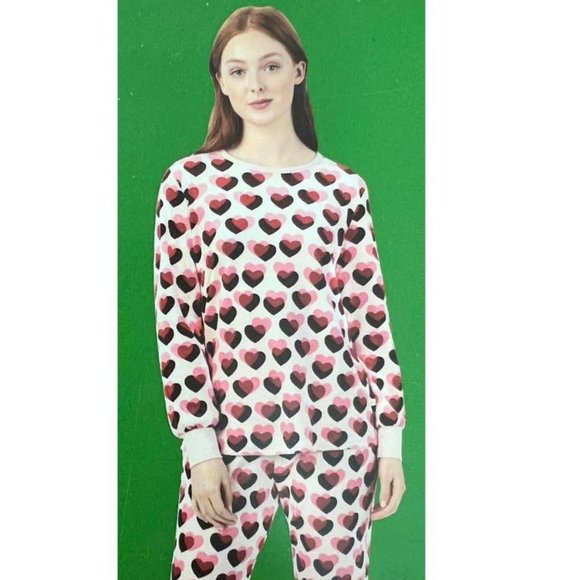 Kate Spade | Light Pink Heart Pyjama Set | 2 Pieces | Various Sizes - Picture 4 of 5